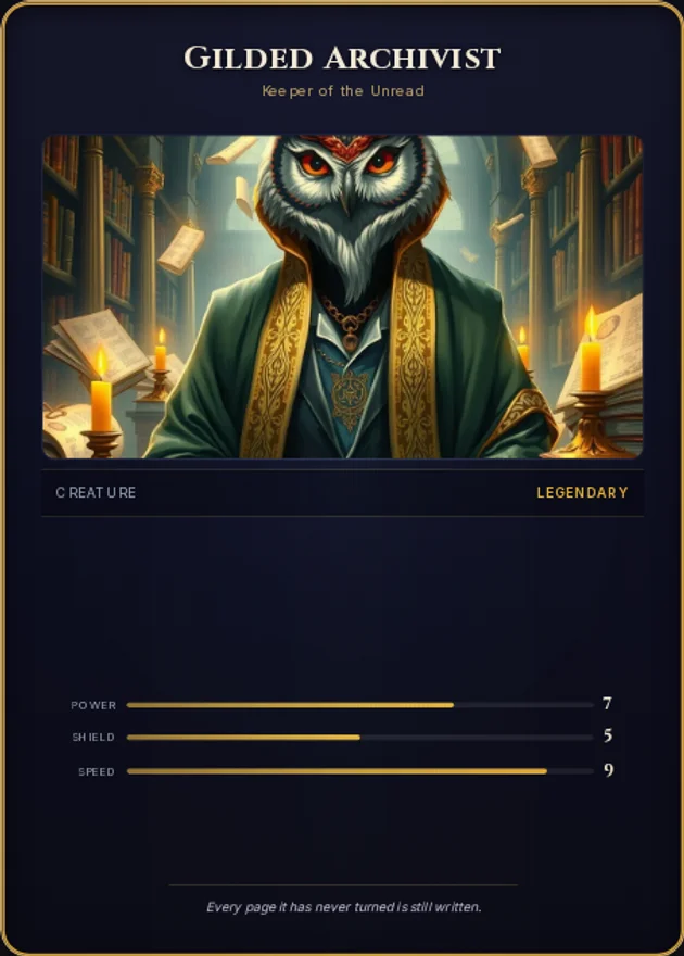 Gilded Archivist